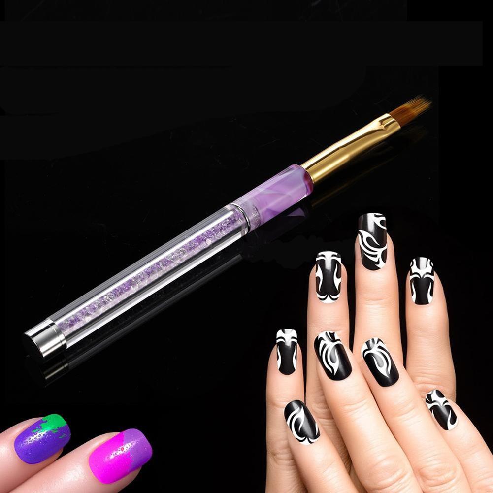 Nail Art Uv Gel Gradiënt Shading Kleur Schilderen Pen Brush Diy Tip Manicure Nail Manicure Tool Diy Acryl Uv gel Borstels