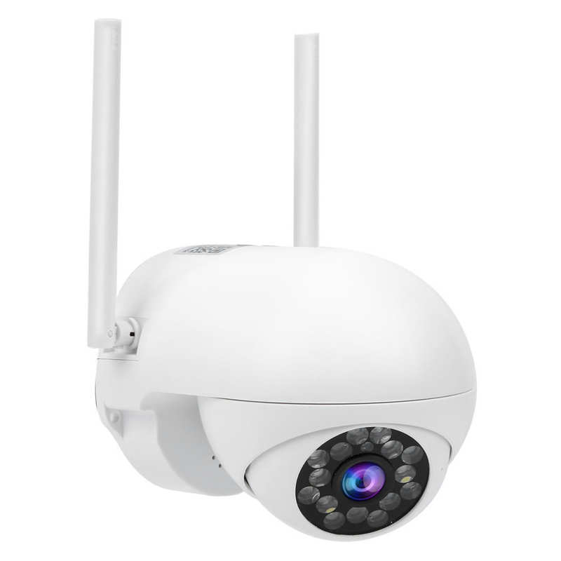 IP66 Camera 1080P WiFi Pan/Tilt Camera Motion Tracking 2 Way Audio Waterproof Full Color Night Home Security 100‑240V