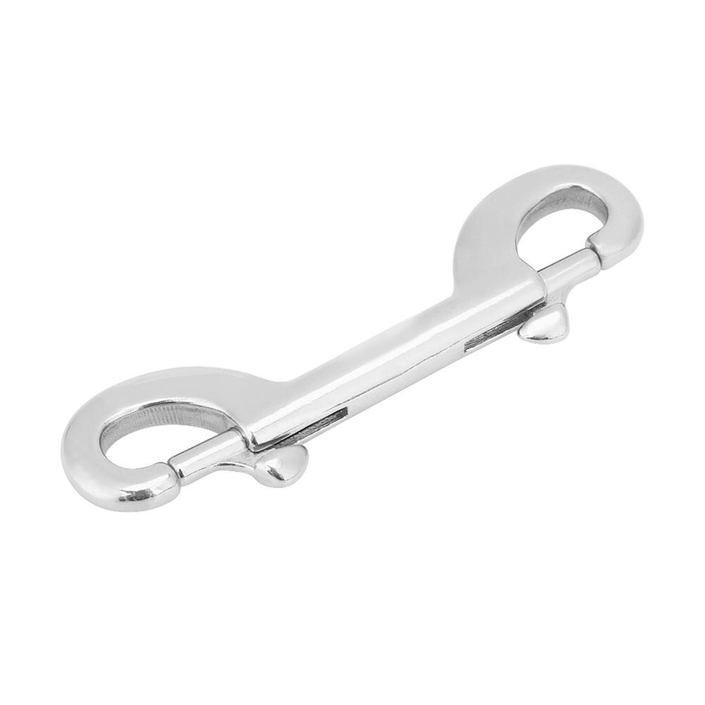 100MM Double Ended Bolt Snap Stainless Steel Swimming Diving Snap Bolt for BCD Safe Spring Hang Buckle Diving Accessory