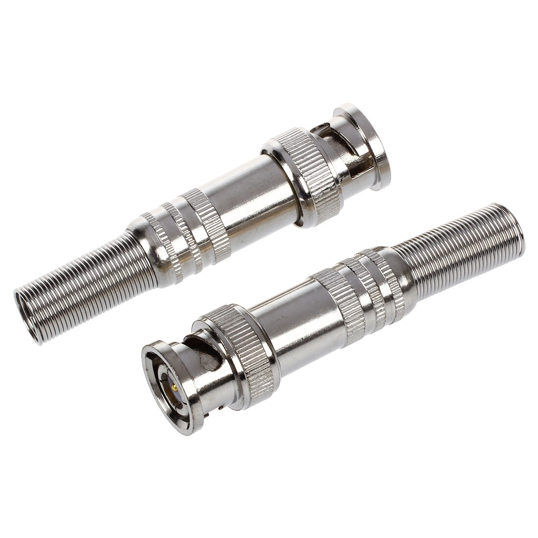 5 Stuks BNC Mannelijke Twist-on Connectoren – Voor RG59 En RG62 Coaxkabel, Gereedschapsloos
