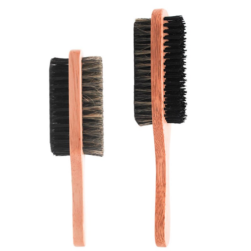 Mannen Haar Borstel-Natuurlijke Houten Golf Borstel Voor Mannelijke Styling Baard Haarborstel Voor Korte Lange Dikke Krullend Golvend Haar: Default Title