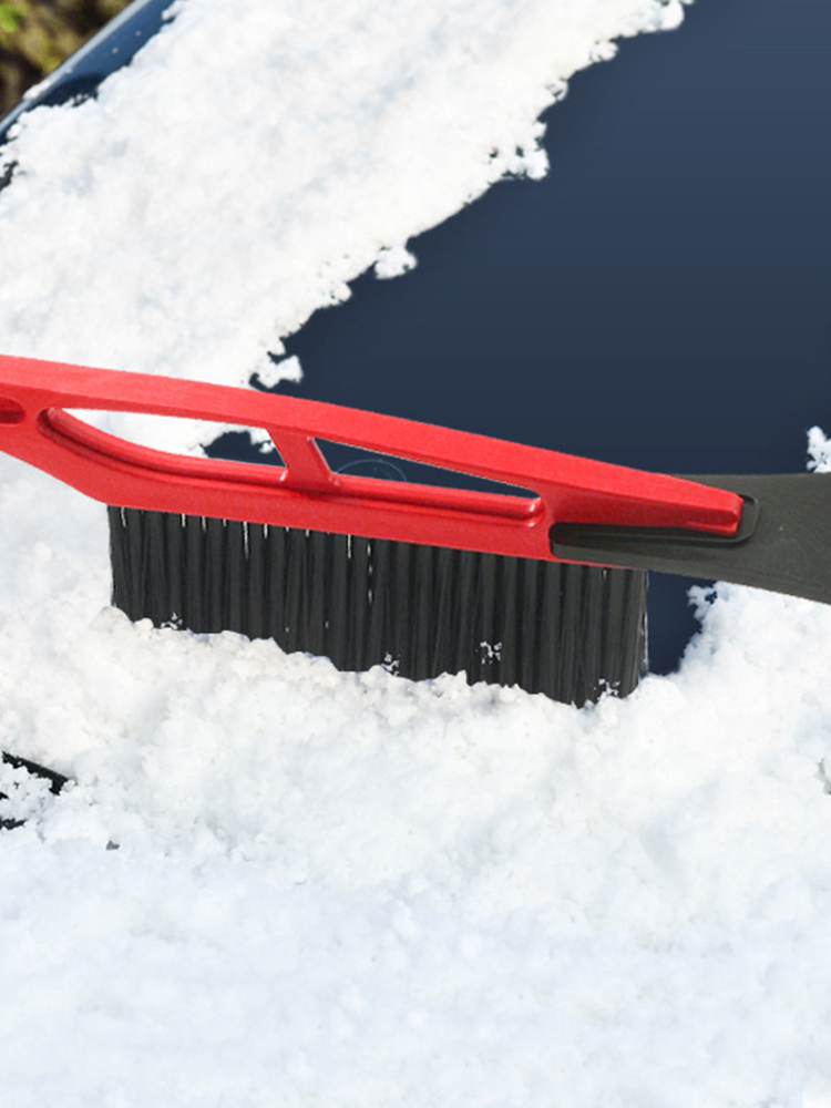 Pala De nieve para coche, un raspador De hielo De doble propósito que no daña el cepillo De nieve del coche, descongelación, utilizado para glaseado