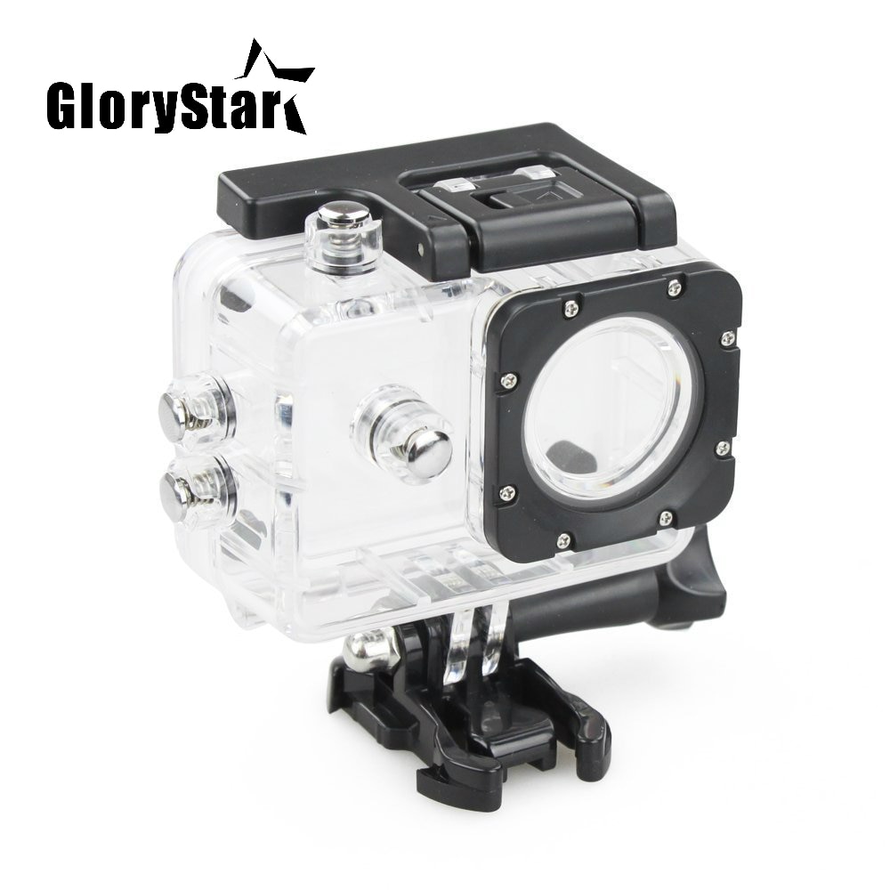 Glorystar Waterdichte Actie Camera Case Voor Sjcam SJ4000 (Wifi) SJ4000 + SJ7000 SJ8000 SJ9000 Eken H9 H9R Waterproof Case Cover