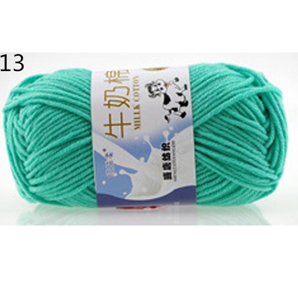 Warm DIY Milk Cotton Yarn Baby Wool Yarn for Knitting Children Hand Knitted Yarn Knit Blanket Crochet Yarn: 13