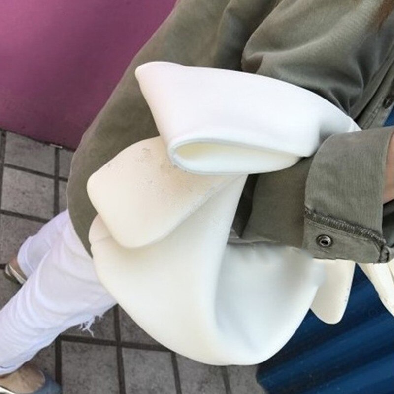 2022 Spring Summer Woman Personality Pink Color Spliced Bow Many Wear Methods Handbag All Match Evening Clutch Bags Cute: white