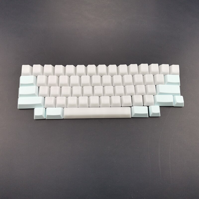 HHKB POM Blank Keycaps Static Capacitance Materia For Diy Mechanica Mechanical Keyboard Fog White Light Blue Oem Profile Keycap: Khaki