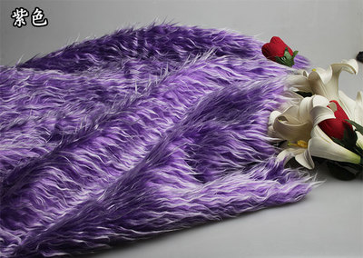 Pluche cospaly prestaties kleding sieraden teller clothr achtergrond doek deken hond haar ambachten pluche faux fur stof: 13