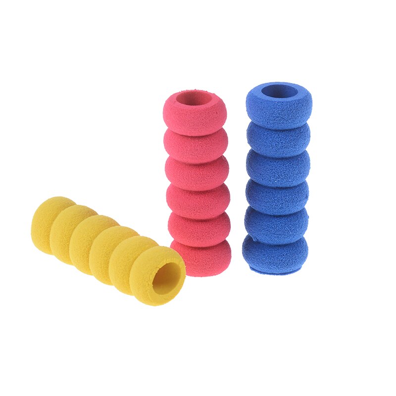 10 stk blød svamp pen ærme diamant male værktøjer bore pen holder greb anti-slip pen ærme sæt male kit tilfældig farve