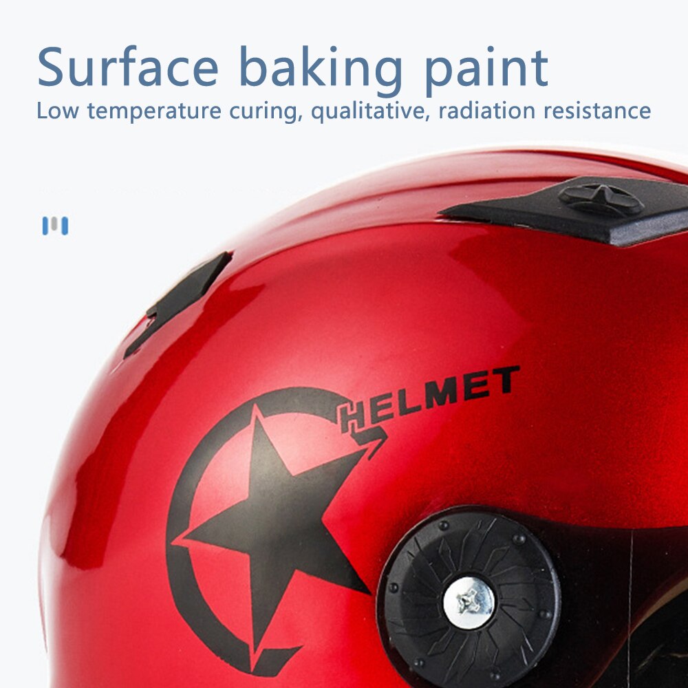 Casco protector solar ASB para vehículo eléctrico, Material anticolisión, adecuado para Scooters, motocicletas