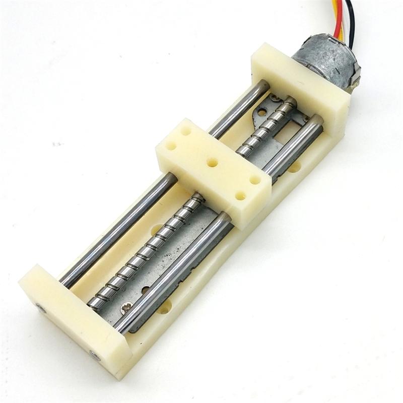 2-Phase 4-Wire Stepper Motor DC 5V 6V Drives Linear Screw With Nut Slider Block