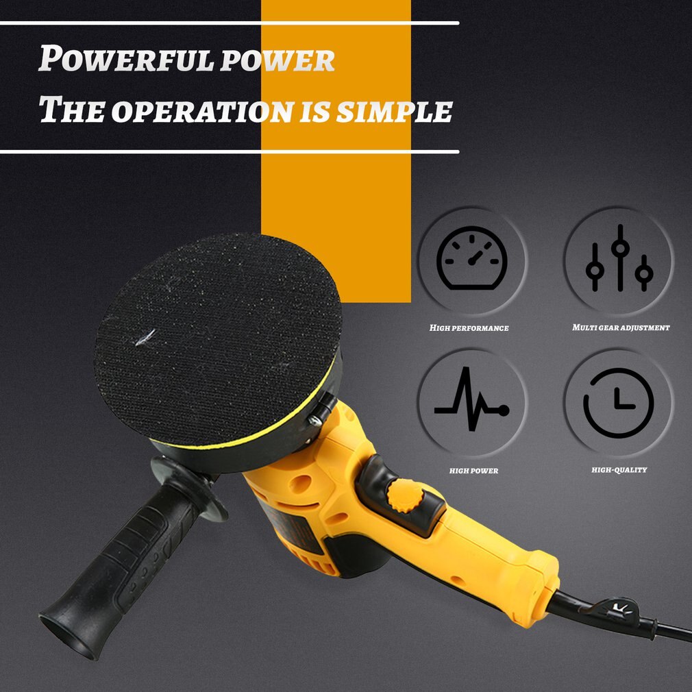 Electric Sanding Machine Car Polishing Machine Portable Electric Waxing Machine Car Beauty Polishing Machine