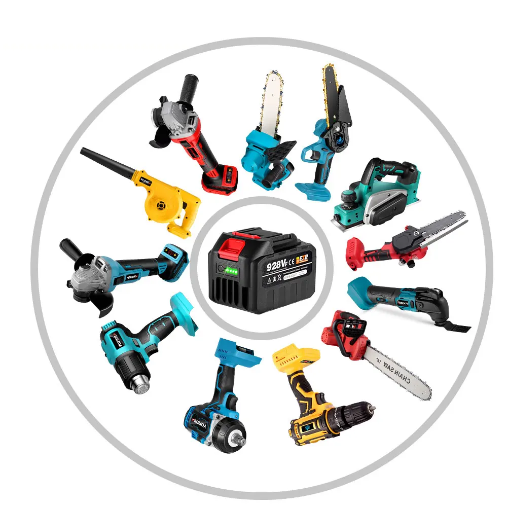 Batteria ricaricabile 388VF 22500mah 15000mah Batteria agli ioni di litio 128VF 928VF Batteria agli ioni di litio per utensile elettrico Makita