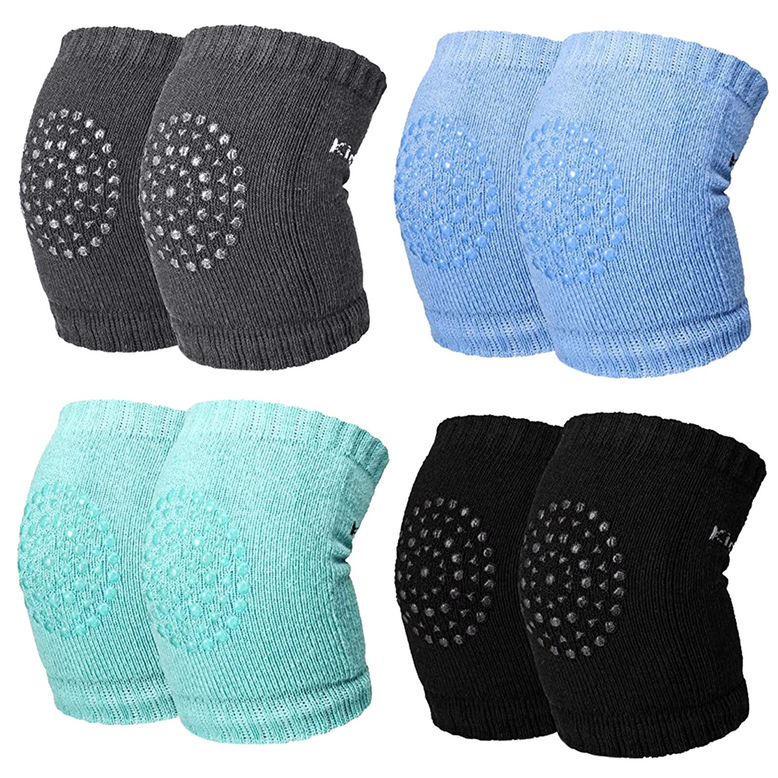 4 Paar Kinderen Kruipen Elleboog Kneepad Kussen Baby Baby Meisjes Jongens Katoen Kniebeschermers Beschermende Kleding Baby Baby Beenwarmers sokken: E