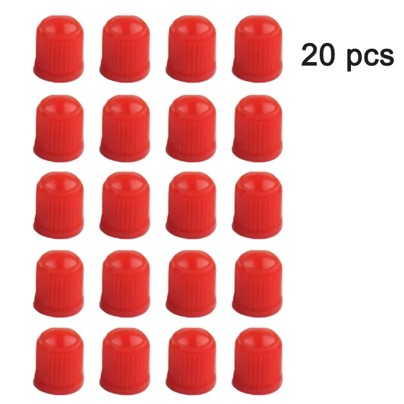 20 piezas tapas de válvula de neumático de bicicleta de plástico negro con cubiertas de anillo de goma O válvula de polvo en forma de cúpula para motocicletas y coches: Verde militar