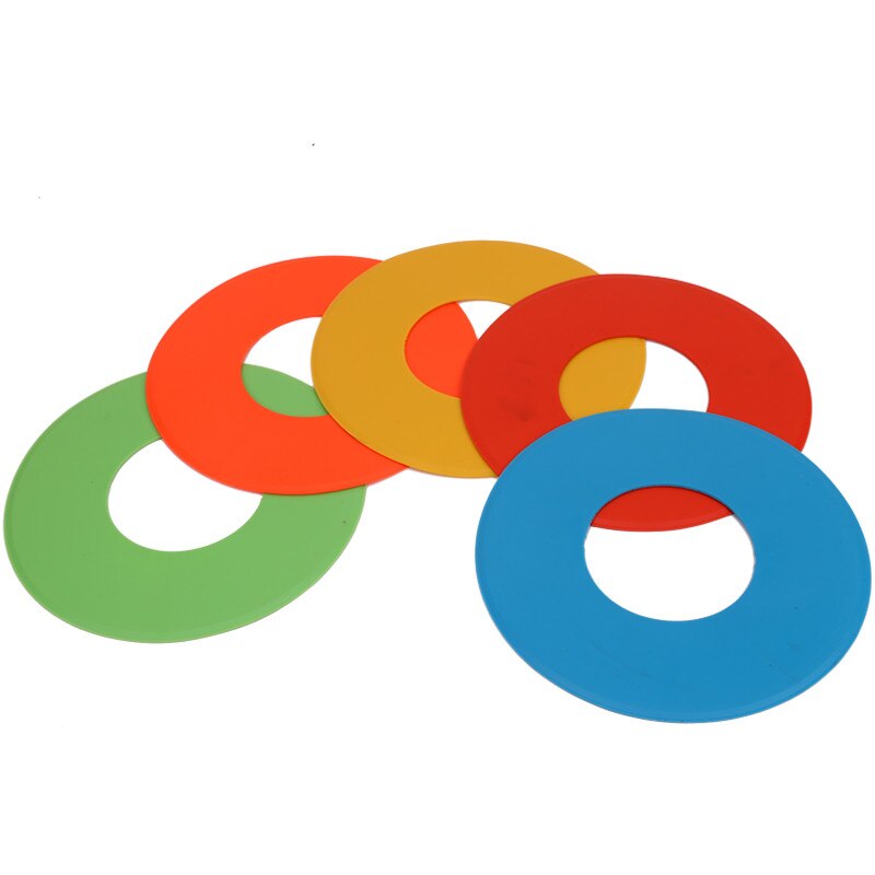 Factory soccer training flat marker disc football training flat marker cone