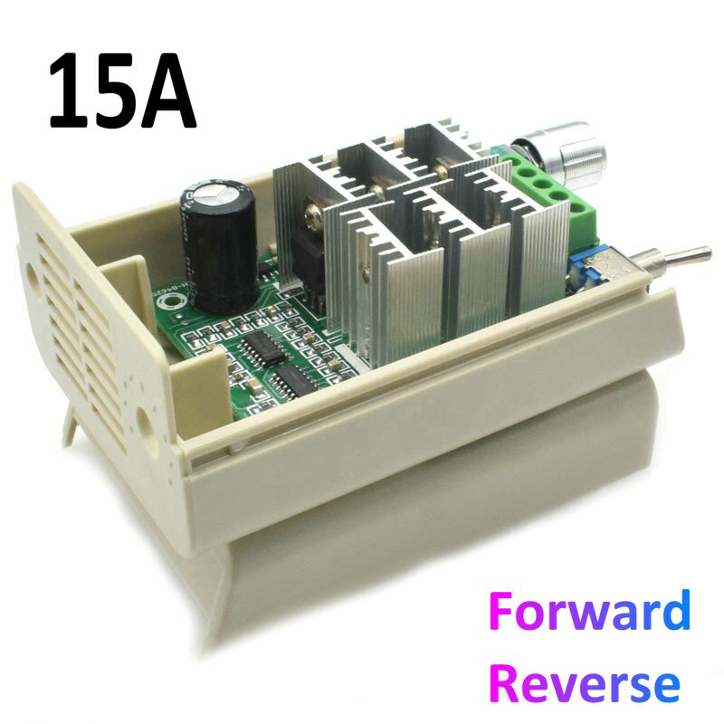 DC5V-36V 3-Phase Brushless Motor Speed Controller Reversible Switch 15A Controlador De Velocidad Del Motor De