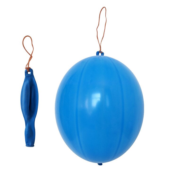 Børne legetøj latex ballon fortykket 8g fitness bold farverige runde stretch ballon innovative 50 stk / pakke