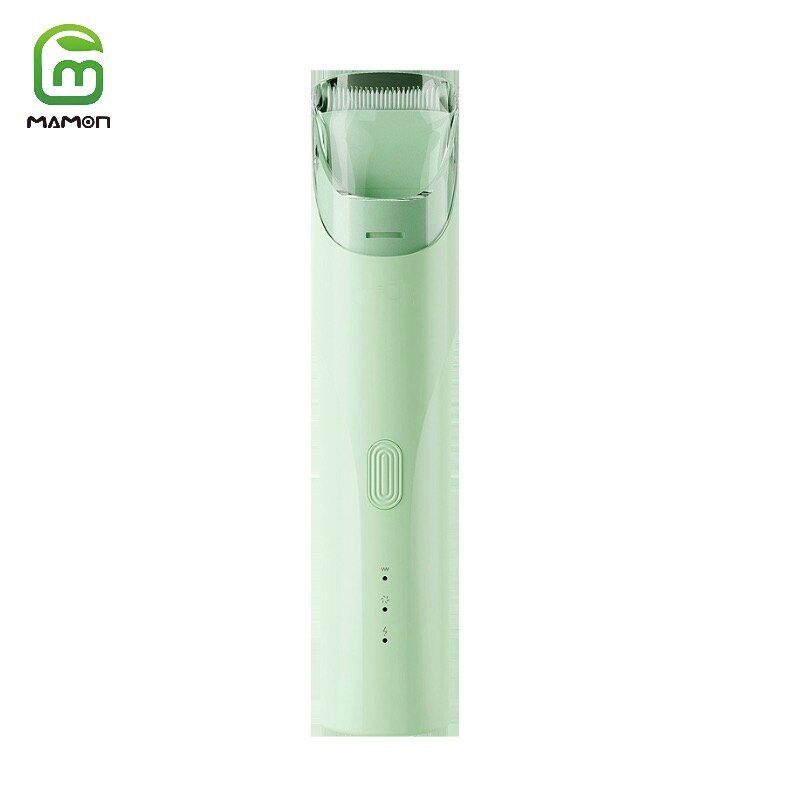 Mamon Automatische Verzamelen Baby Haar Trimmer Clipper Stille Waterdichte Draadloze Oplaadbare Voor Kinderen Peuter