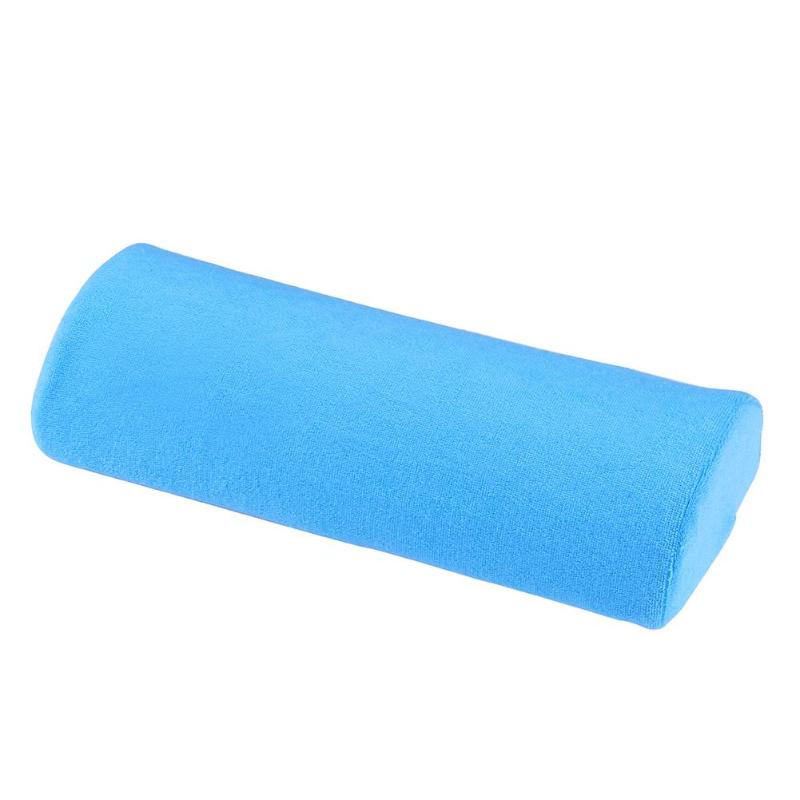 Almohadilla de descanso de manos para manicura, cojín de mano lavable, soporte para almohada, reposabrazos de brazo, herramienta de equipo de belleza para salón de manicura, 6 colores: Azul