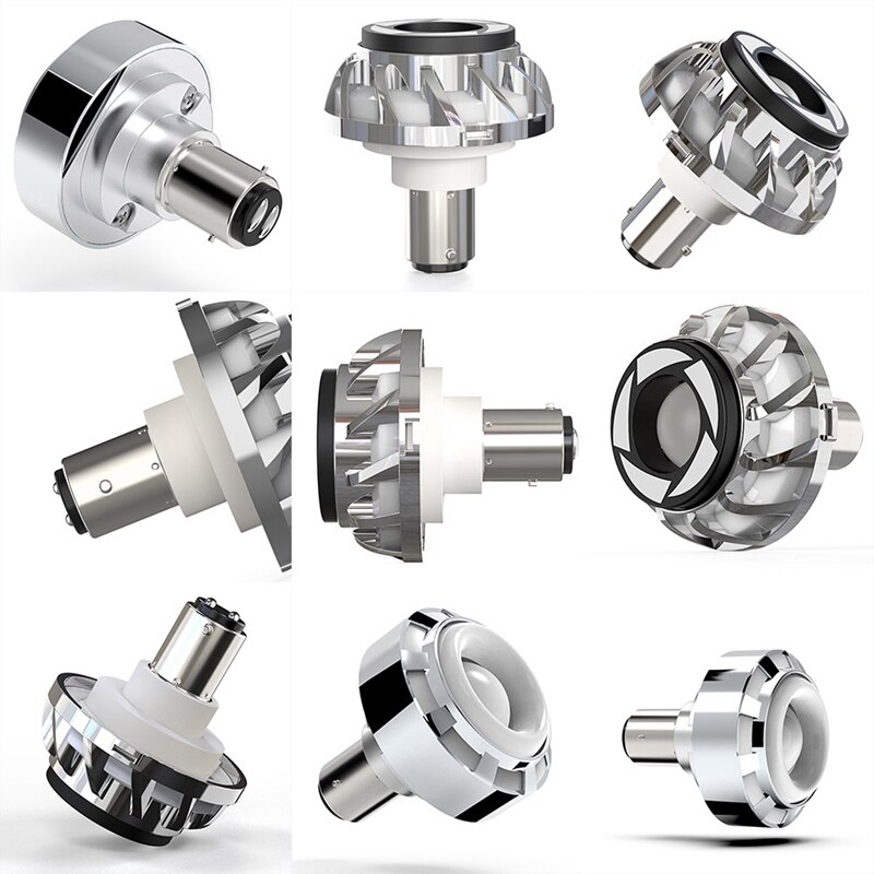 Licht Motor Onderdelen Motorfiets 12V Achterlicht Achterlicht Angel Eye Flash Lamp Strobe Stijl Scooter Led Flasher Rem