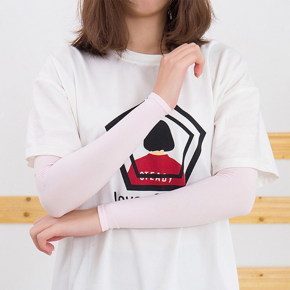 Arm Sleeves UV Protection Arms Covers Sunblock For Cycling 1Pair Protective Flexible: PFEN