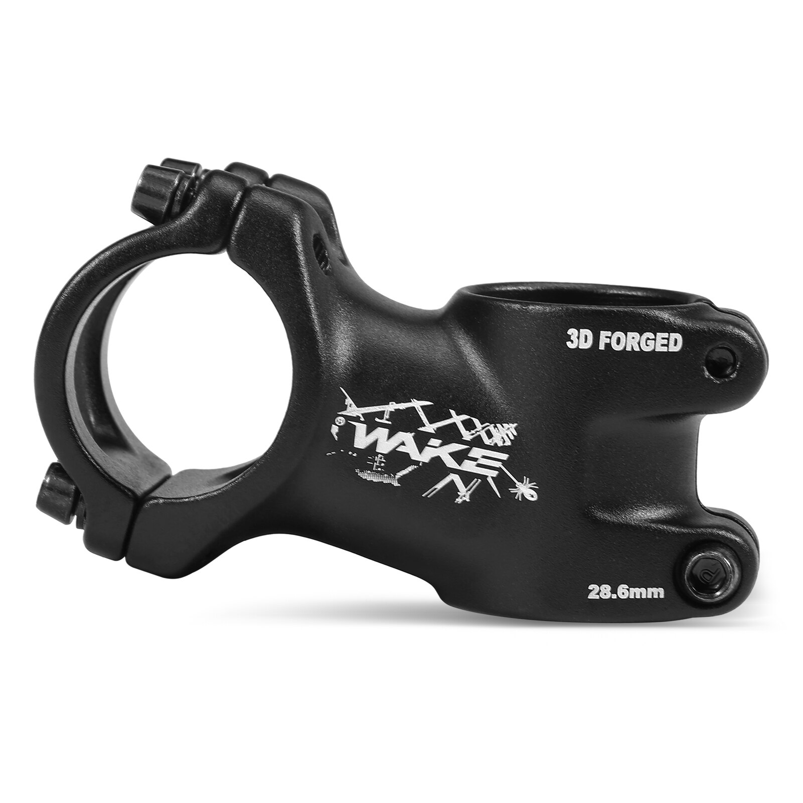 WAKE A001 17 Degree Ultralight Bicycle Stem MTB Road Bike Stem 31.8mm Mountain bike Stem Handlebar Stem 70/80/90/100/110mm: 60 mm