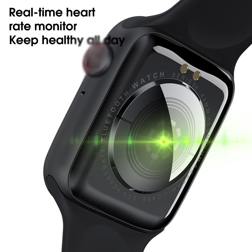 Iwo w26 relógio inteligente 44mm 1.75 polegada toque completo scree iwo w26 relógio inteligente para homem mulher iwo 12 pro ip68 smartwatch para ios android