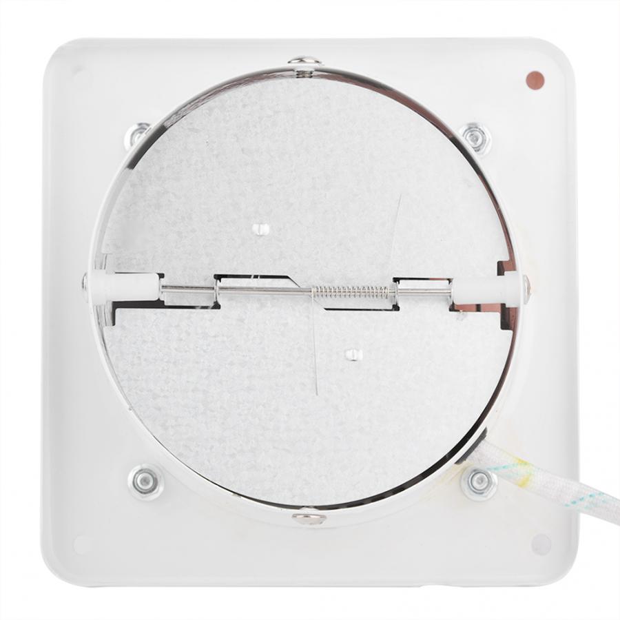 Bathroom Fan 12-25W Ventilation Extractor Exhaust Fan Wall Mounted Bathroom Kitchen Toilet 4" Window Fan