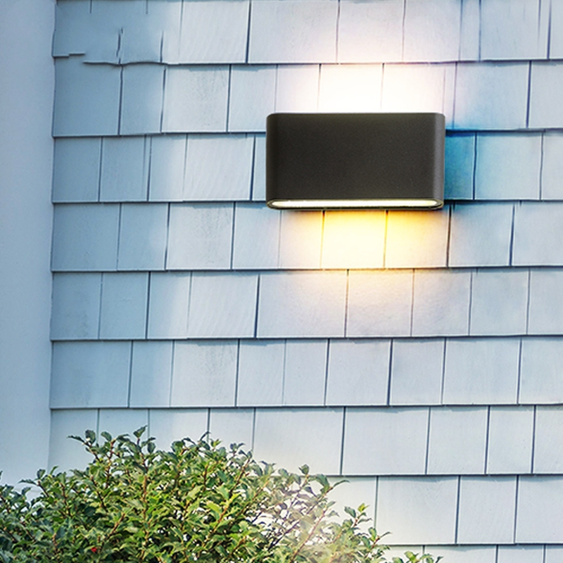 Waterdichte buitenwandlamp LED moderne verlichtingsarmaturen Minimalistische binnen-buiten slaapkamer balkon veranda tuin deco wandlamp