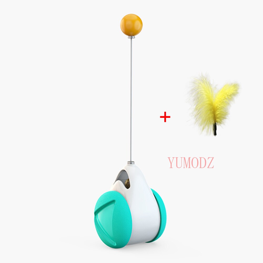 Tumbler swing toy cat kitten interactive balance car cat chase toys and catmint funny pet supplies cat accessories pet kittens