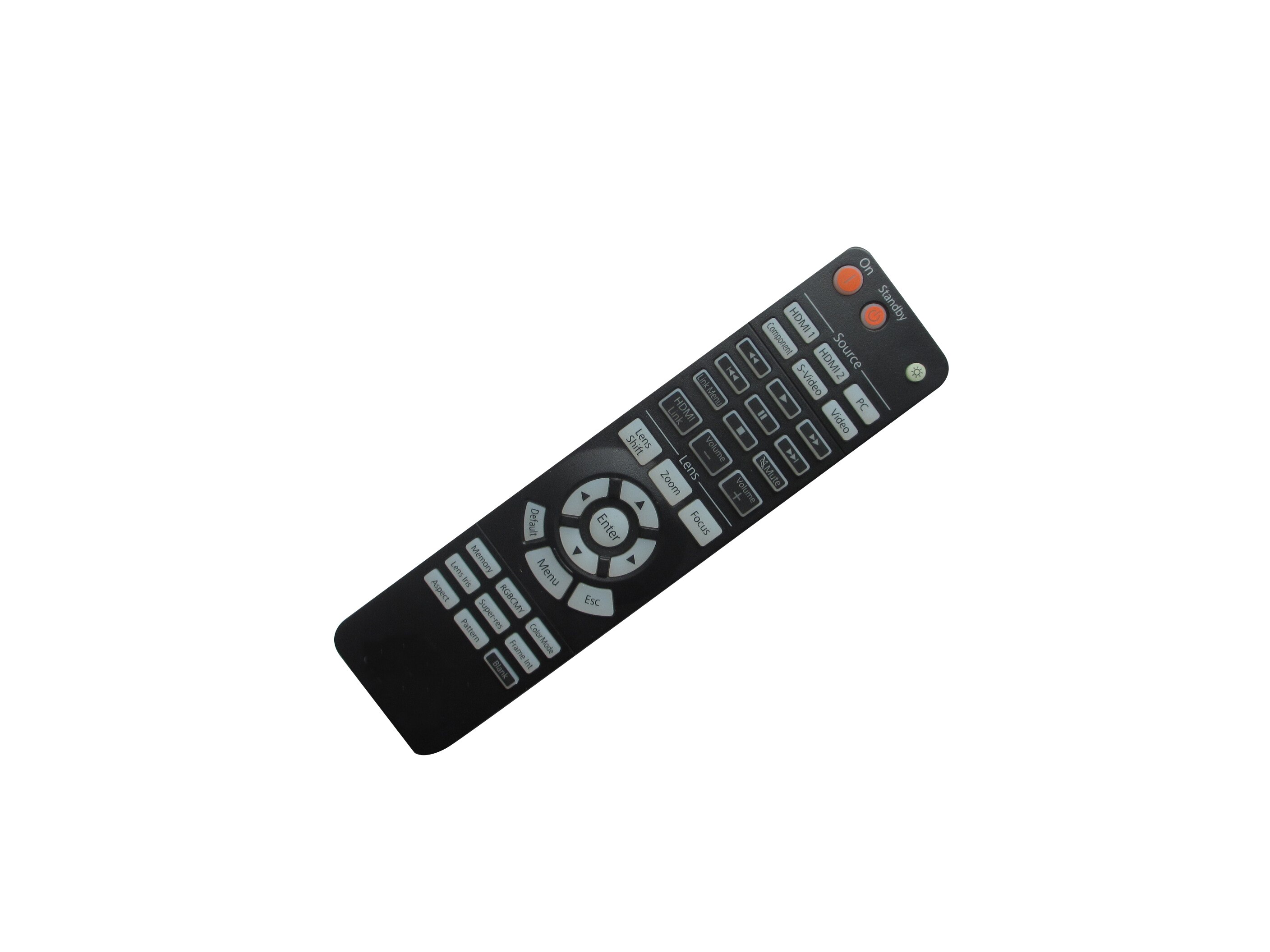 Fjernkontroll til epson  h620b eb -1975wu h621b eb -2055 h510a h546a h546b h544a h543a h543b h544b h545b 3 lcd eb -4650 projektor