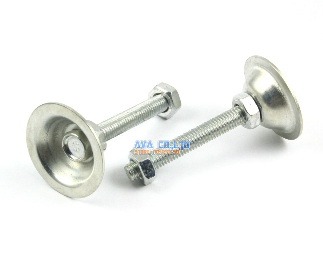 4 stuks 38mm basis  m8*60mm verstelbare draaibankpoot scharnierende stelvoeten