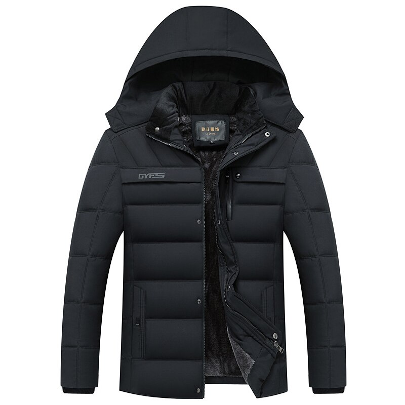 Udendørs sportsjakker mærke tøj parka mænd frakker vinterjakke mænd tyk hætte vandtæt outwear varm frakke