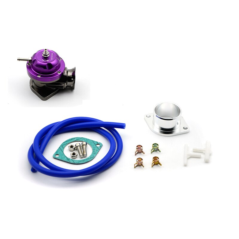 Depotuning Universele Type-Rs Turbo Blow Off Valve Verstelbare 25psi Bov Blow Dump/Blow Off Adapter 5 Kleuren: Purple