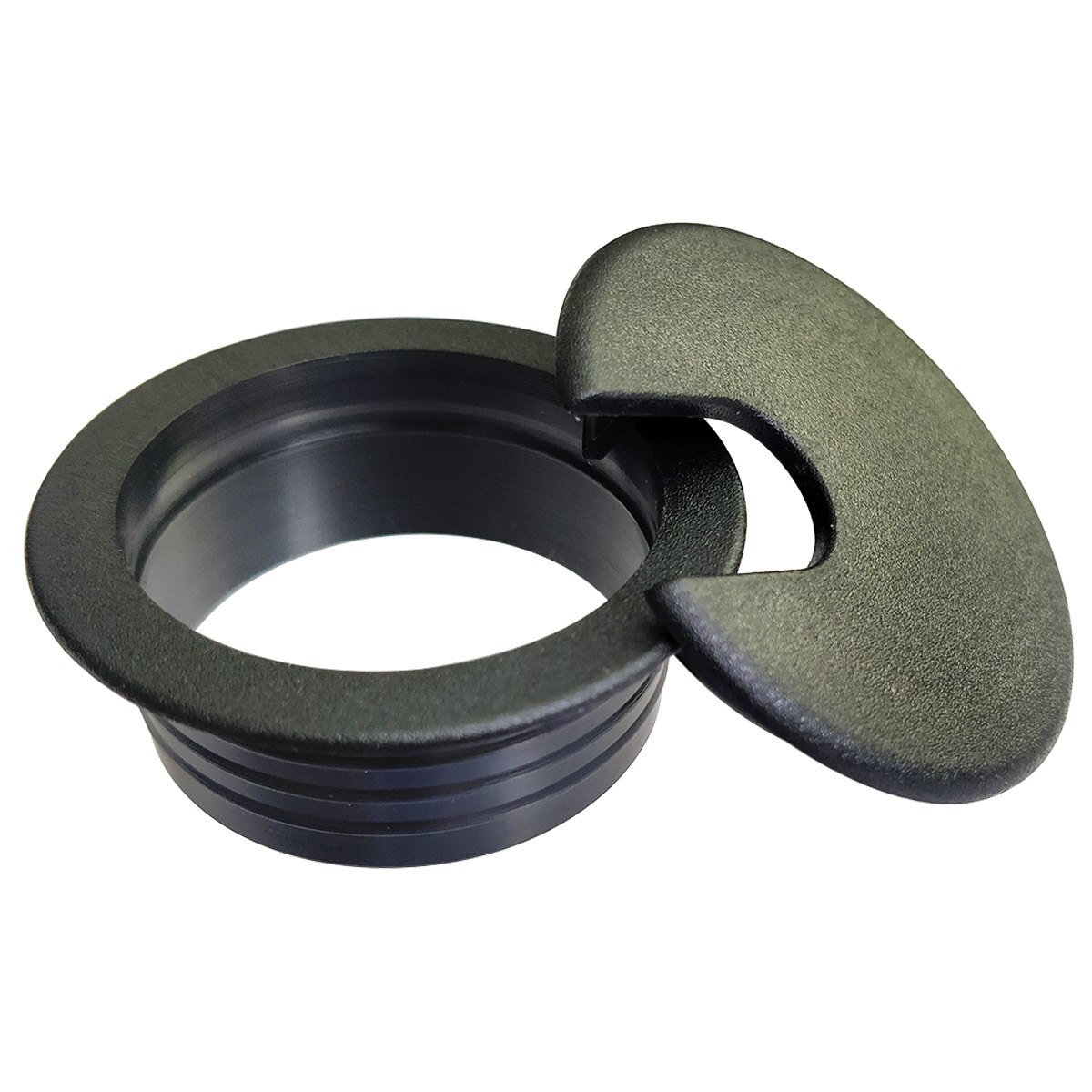 Cubierta de agujero de Cable ABS de , Pasacables de escritorio, cubiertas de orificio, ojales de plástico, tapa de mesa para organizador de cables