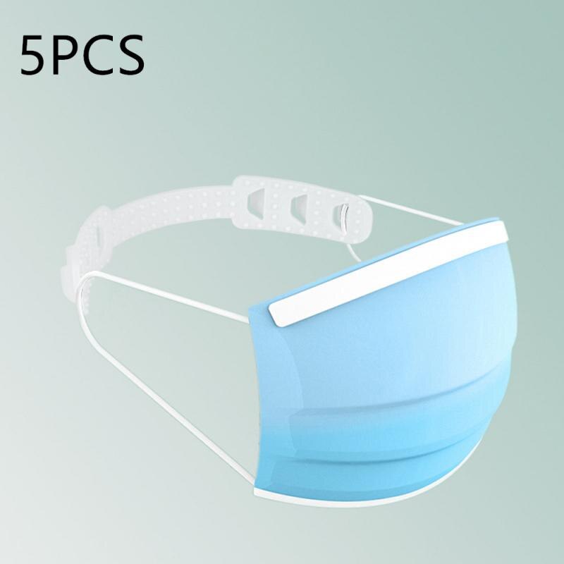 10 pièces masque corde Extension boucle TPU réglable anti-dérapant anti-dérapant masque crochet oreille-tirant masque oreille corde Extension boucle: 04