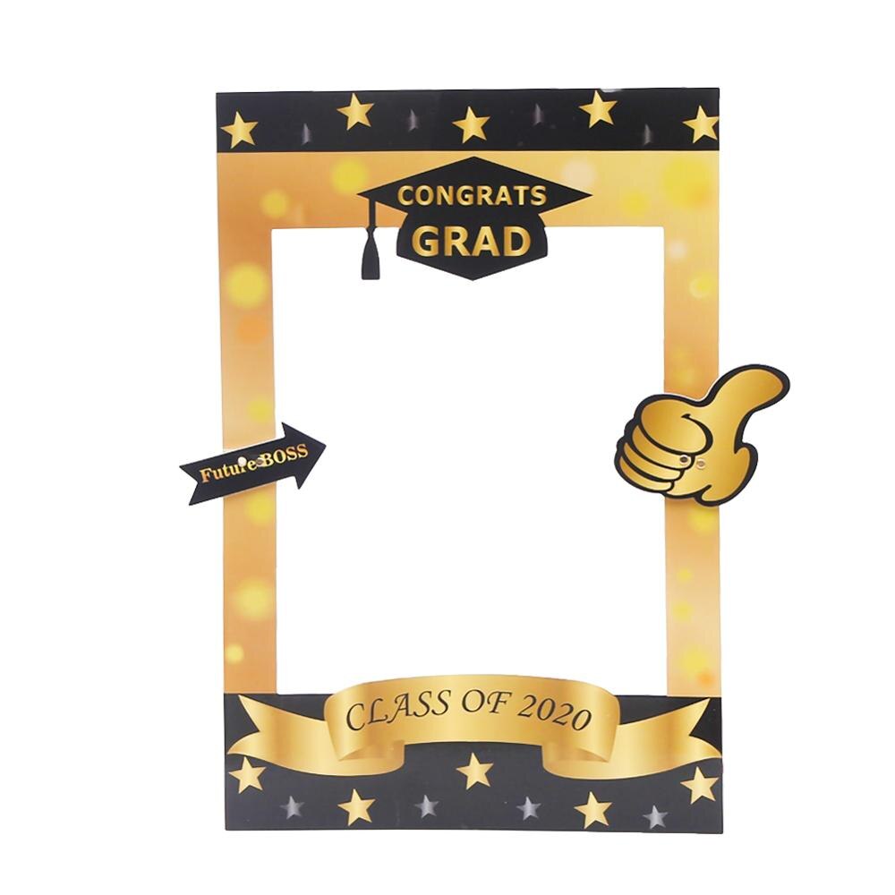 Graduation Season Photo Frame Hand-Held Photo Frame Graduation Season Photo Props Graduation Party Decoration Accessories