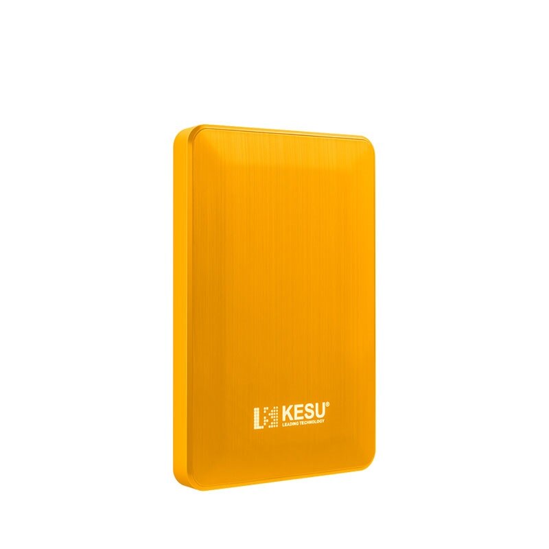 Disque dur externe HDD usb 3.0 de 2.5 pouces, avec capacité de 320 go/500 go/1 to, pour ordinateur de bureau, ordinateur portable, MacBook: YELLOW / 160 Go