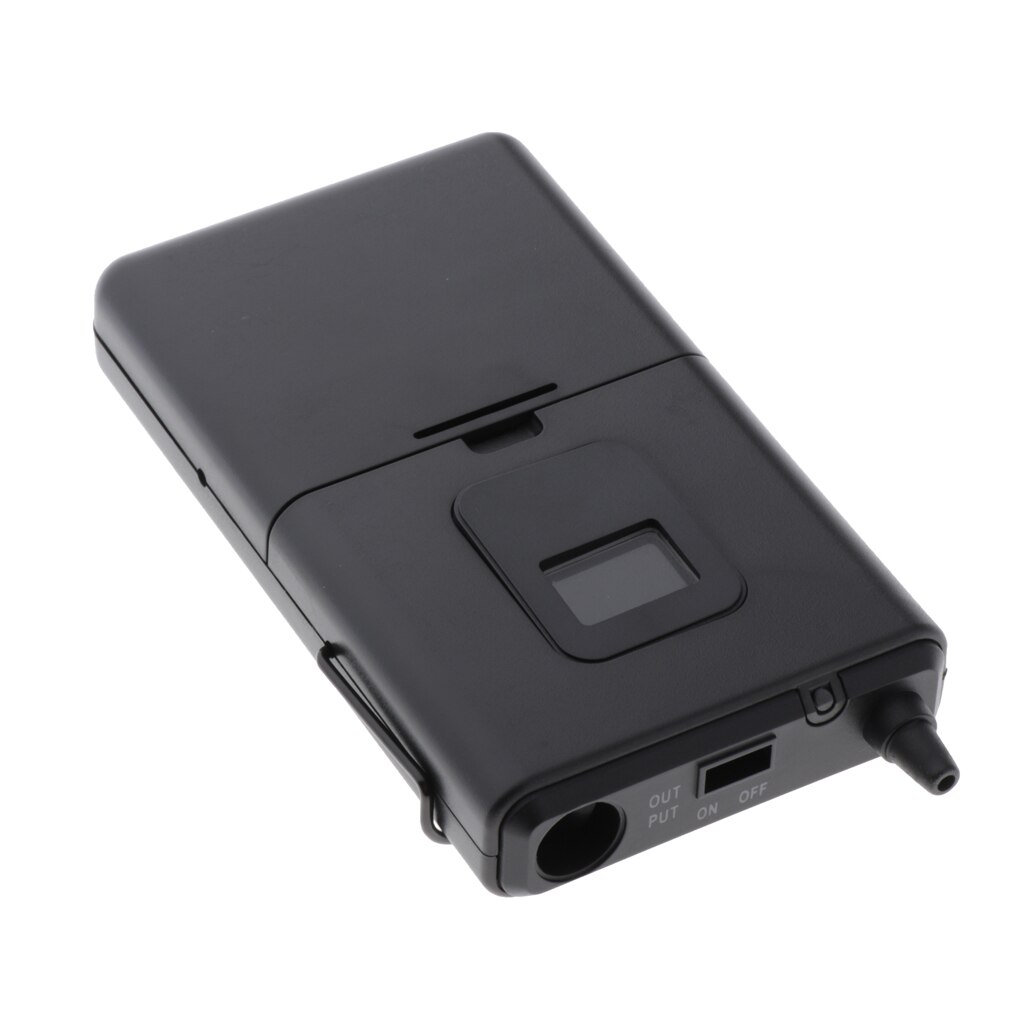 ABS Plastic Bodypack Microphone Transmitter Housing Replacement Parts Accs