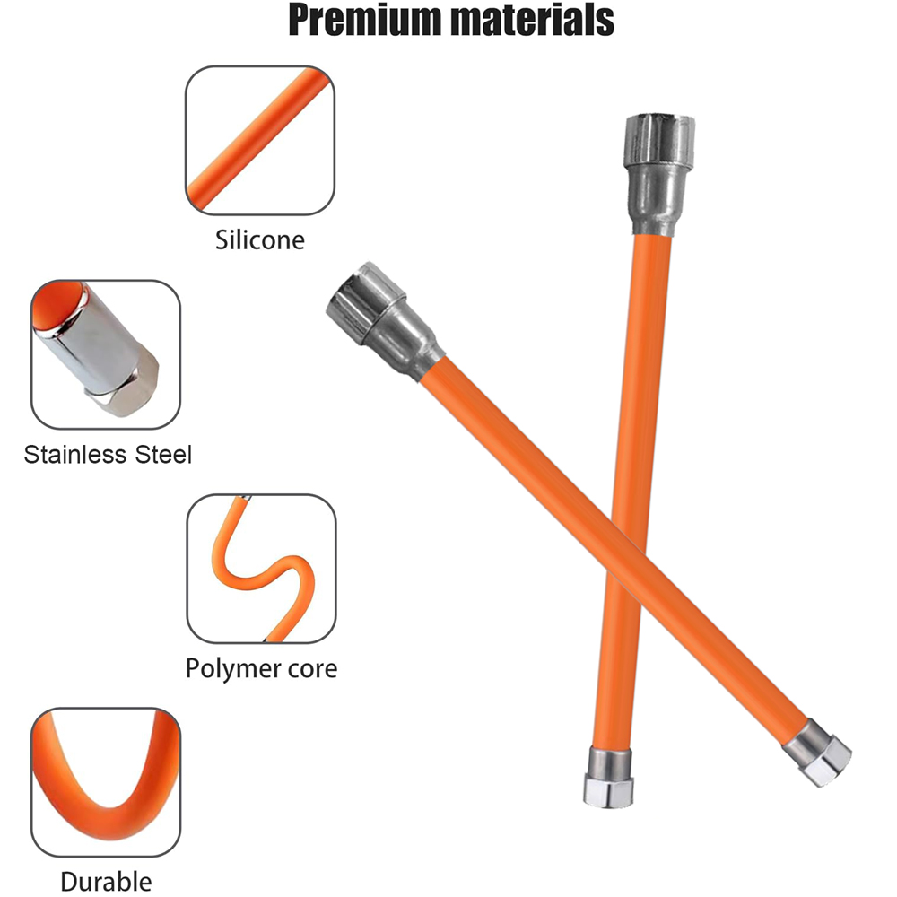 Faucet Extension Extender Bathroom Adjust Free Bending Splashproof Universal 360 Degree Extension Tube Adapter For Kitchen Sink