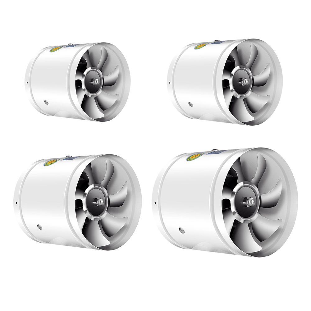 4/6/7 Zoll 220V Abluft ventilator Home Rohr Kanal ventilator Bad Rohr Belüftung Abluft ventilator Küche Toilette Wandluft ventilator
