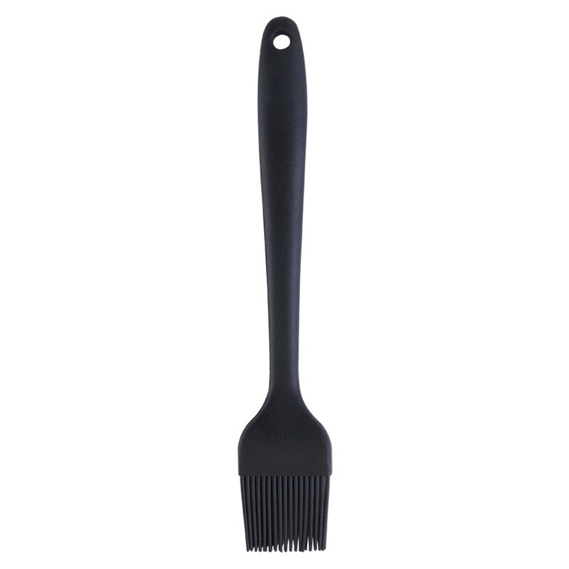 1Pc Silicone forme cuisson pâtisserie brosse bricolage gâteau pain Barbecue huile doux peinture spatule cuisine cuisson outils pour Steak: black