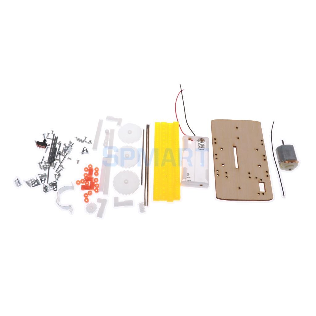 DIY Assembled Electrical Walking Robot Science Model Educational Toys