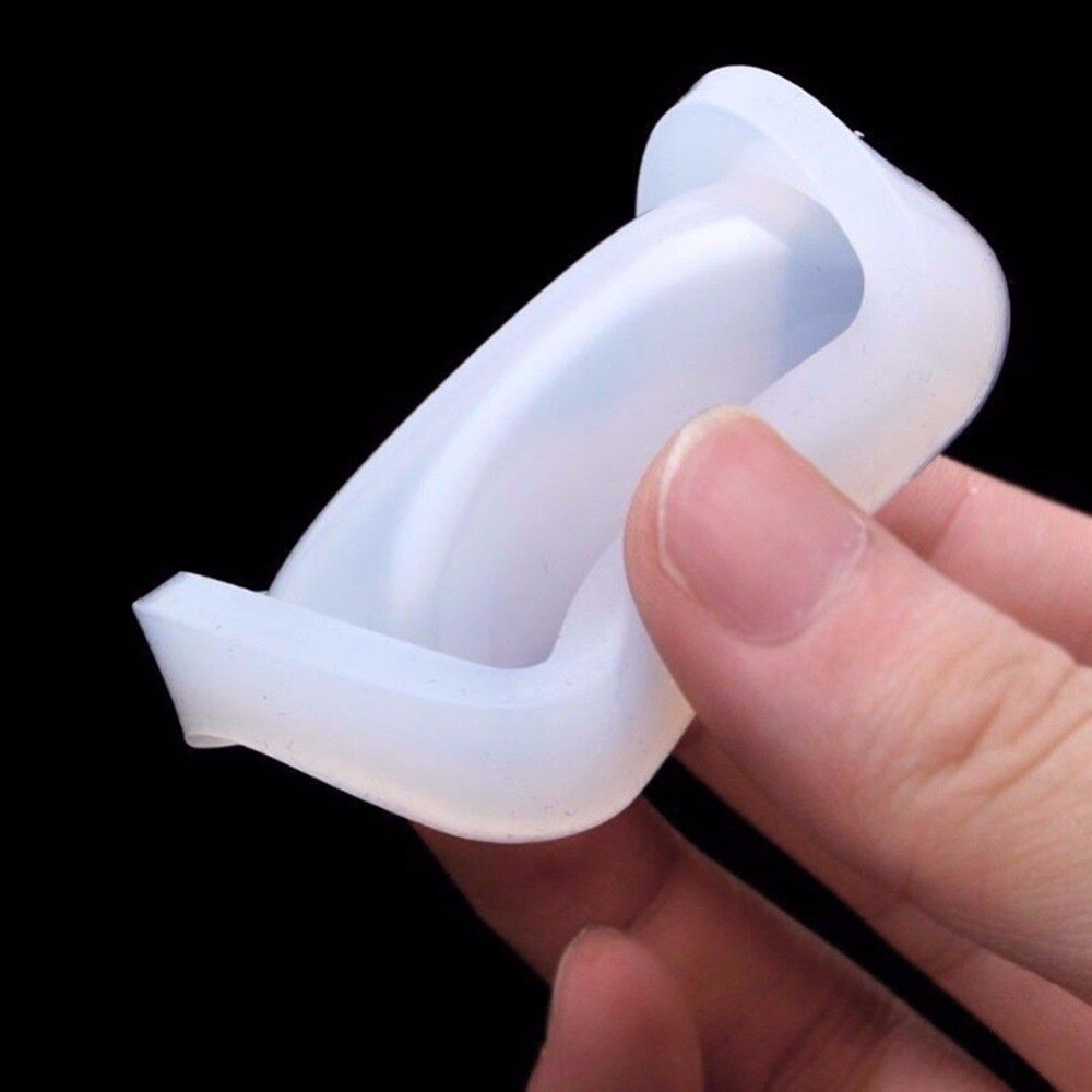 1Pc DIY Clay Plate Mold All-glossy Finish Free Polish Clay Tools Square Round Oblong Rectangle Oval Different Size