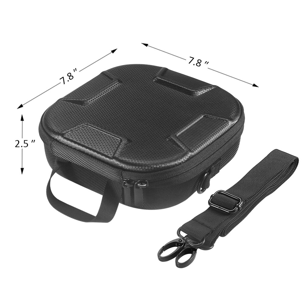 Robuste tragetasche mit schultergurt, tragbare aufbewahrungstasche mit großem fassungsvermögen für den handgimbal-stabilisator dji  om 5: Default Title