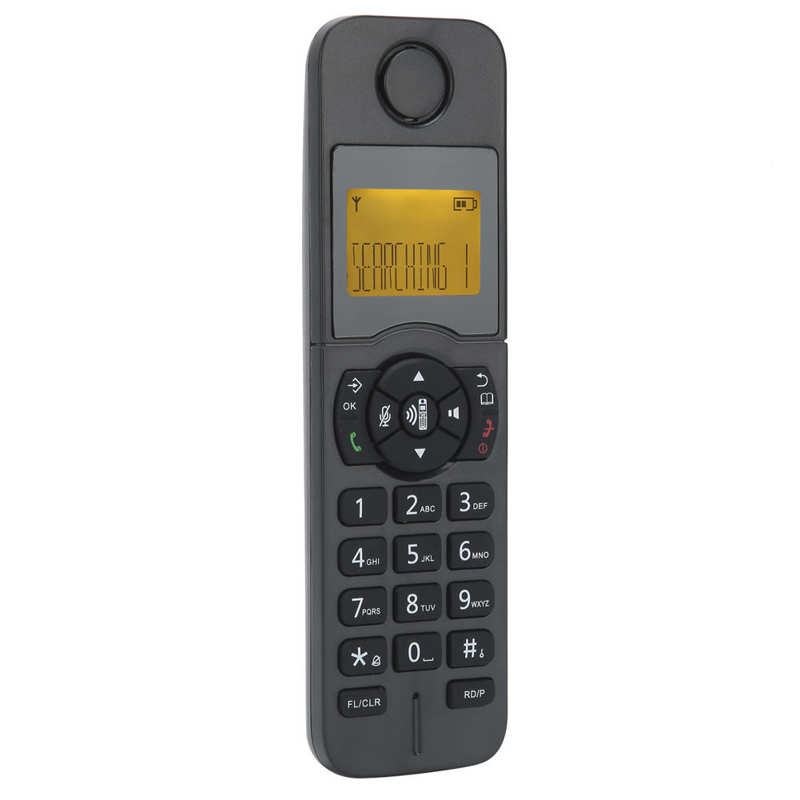 Voip Home Office Expandable Cordless Telephone Hands‑Free Call with Caller ID US Plug 100‑240V