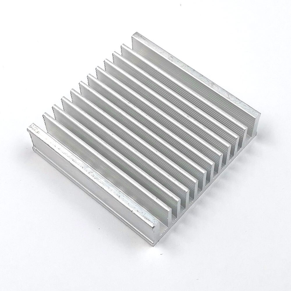 4 kpl 50 x 50 x 13mm 50mm neliön alumiininen jäähdytyslevyn jäähdytyslevy led-patteri diy-led-valaisimiin lamppu valon lämmönpoistojäähdytin