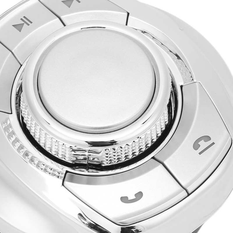 Steering Wheel Remote Control 8 Key Defined Functions Steering Wheel Control Button Wireless for Car