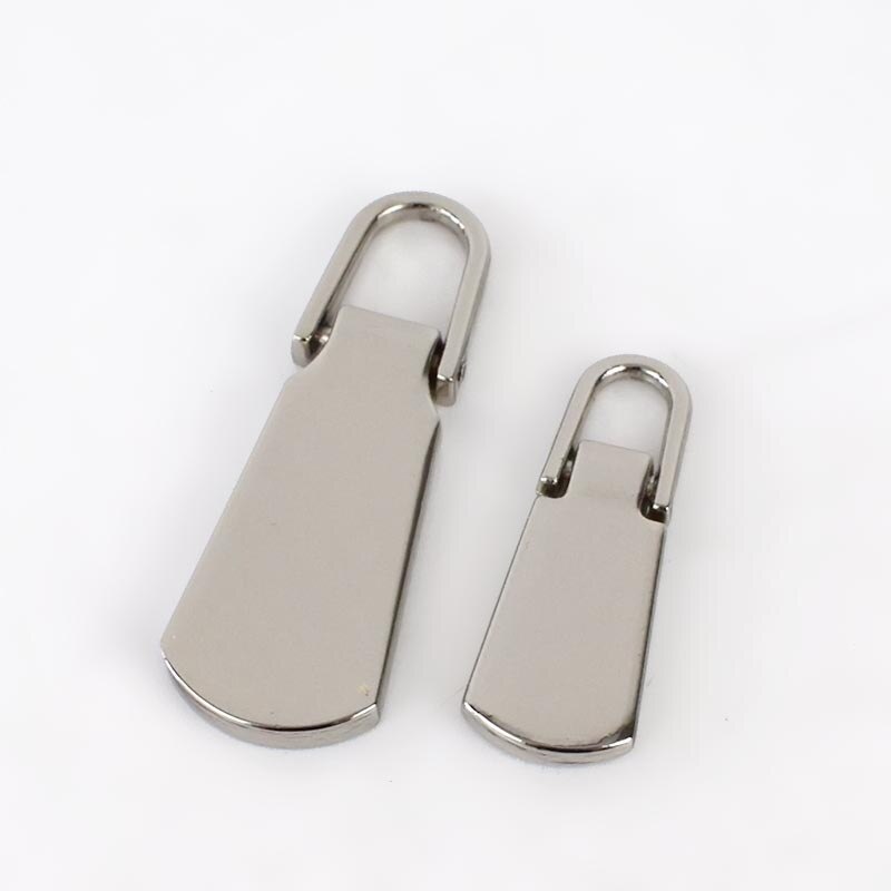 5Pcs Detachable 3# 5# Metal Zipper Pullers For Zipper Sliders Head Zip Repair Kits Zipper Pull Tab DIY Sewing Accessories ZT101: No-3Silver