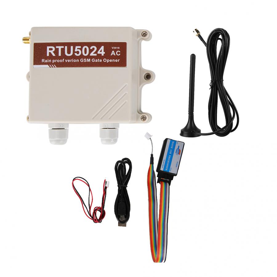 Ouvre-Porte GSM RTU5024 - Contrôle Portail Et Garage Par Appel Gratuit - Relais Télécommande Sans Fil 9-24V